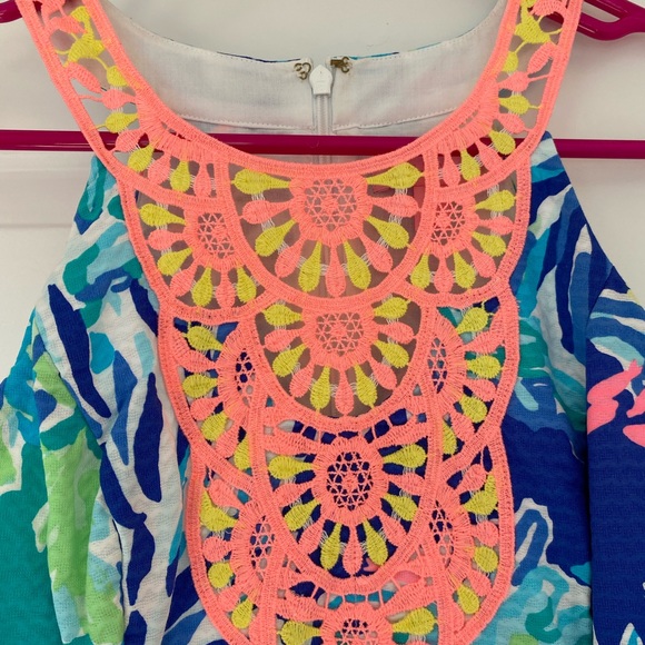 Lilly Pulitzer high neck shift - size 2 - Picture 4 of 9